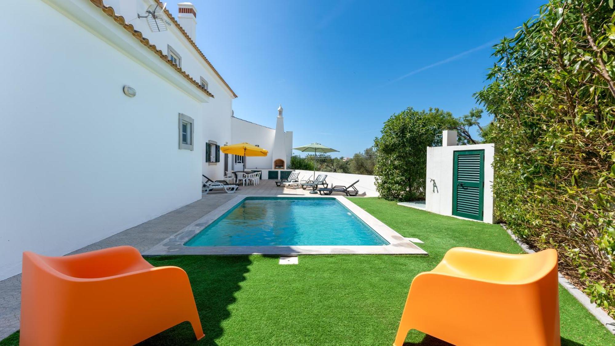 Sunny & Calm 4 Bdr House W/ Pool By Lovelystay Santo Estevao  Luaran gambar